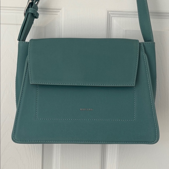 Matt & Nat Handbags - Matt & Nat Ocean Blue Crossbody Bag
